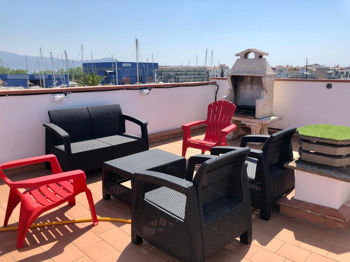 Appartement 80 M2,Port Rhodes D-2 Chambres, Terrasse Panoramique, Vue Sur Le Canal Principal D'Empuriabrava Zewnętrze zdjęcie