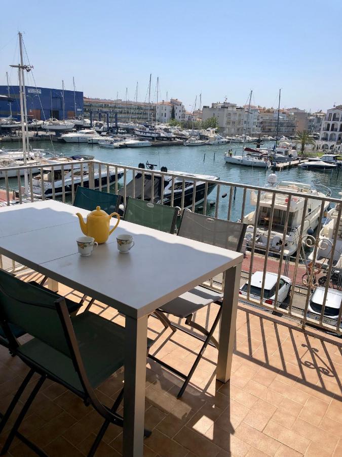 Appartement 80 M2,Port Rhodes D-2 Chambres, Terrasse Panoramique, Vue Sur Le Canal Principal D'Empuriabrava Zewnętrze zdjęcie